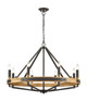 Pendant Light 862mm Wood With Bronze 8 Light E14 60W Pendant Light 862mm Wood With Bronze 8 Light E14 60W